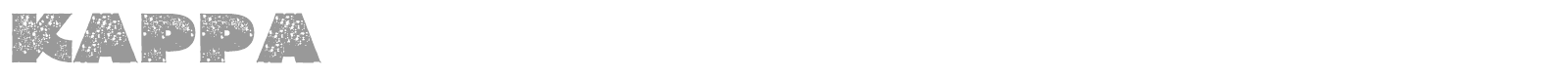 Kappa font preview